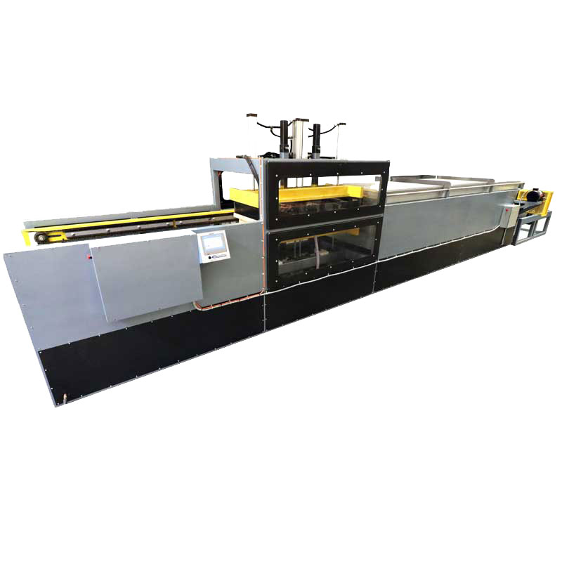 a-class chain drive vacuum forming machine for high speed inline roll feeding